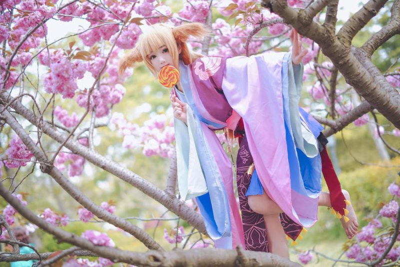 羽天Shine No.050-狐妖小红娘 涂山苏苏 [12P]-Zos次元社