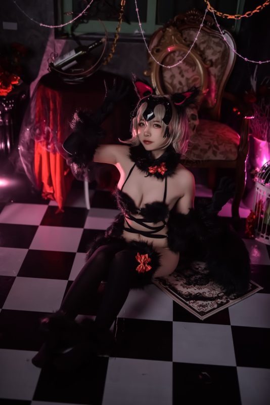 二佐Nisa No.004-Fate黑贞万圣节 [20P]-Zos次元社