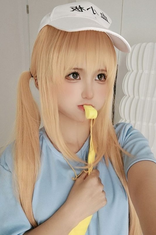 蠢沫沫（momo） No.184-四套自拍（血小板+黄漫老师+洛天依+间谍过家家） [28P]-Zos次元社