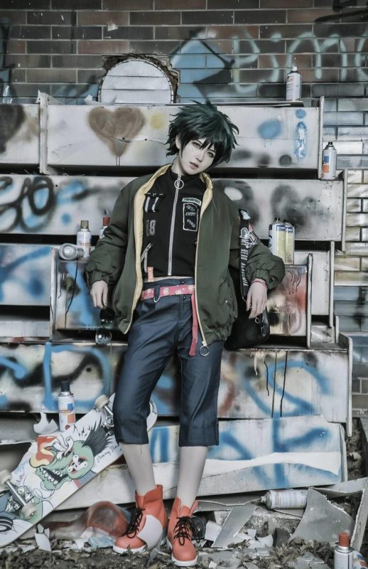 渊秧 No.008-杂志风同人绿谷出久 [12P]-Zos次元社