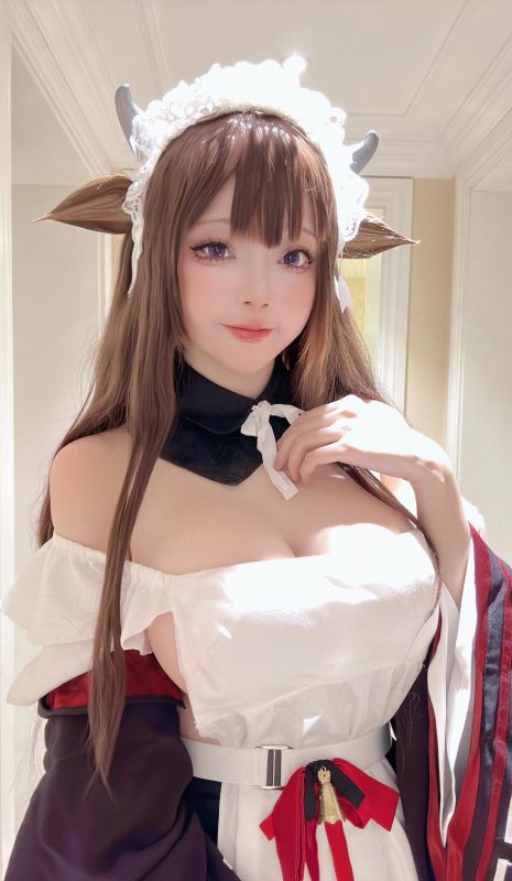 黑龙贯通 No.013 – 女仆牛牛 [10P]-Zos次元社