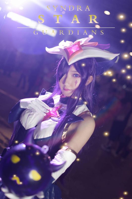 许多鱼鱼鱼 No.026-英雄联盟 暗黑元首辛德拉 [4P]-Zos次元社