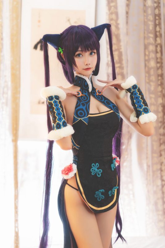 momoko葵葵 No.015-杨贵妃 [12P]-Zos次元社