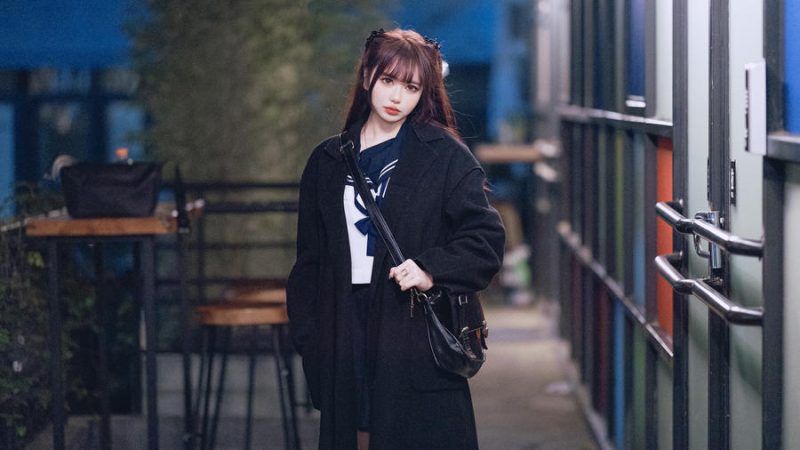 Tina很妖孽呀 No.016-不良JK [58P]-Zos次元社