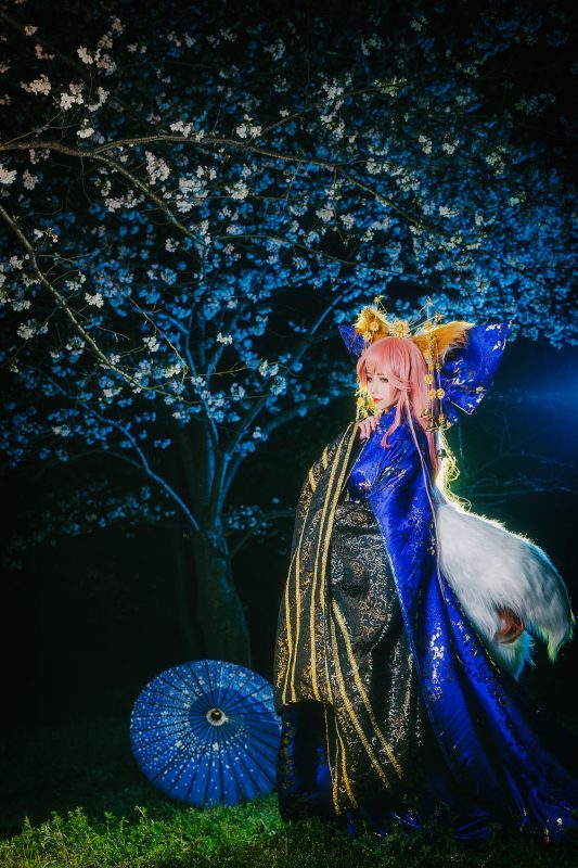 rioko凉凉子 No.024-玉藻前满破 [14P]-Zos次元社