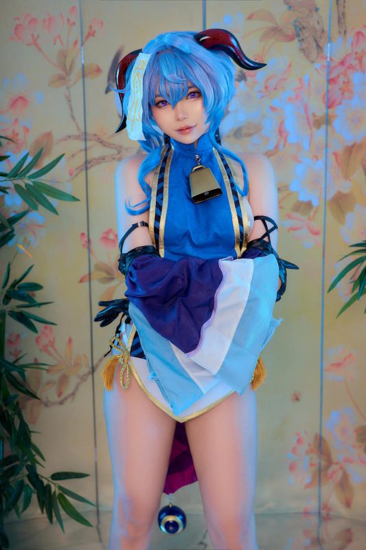 ZinieQ No.061 – Ganyu Jiangshi [15P]-Zos次元社