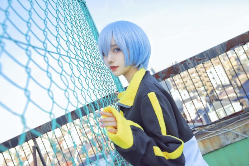 Shika小鹿鹿 No.051-蕾姆天台 [12P]-Zos次元社