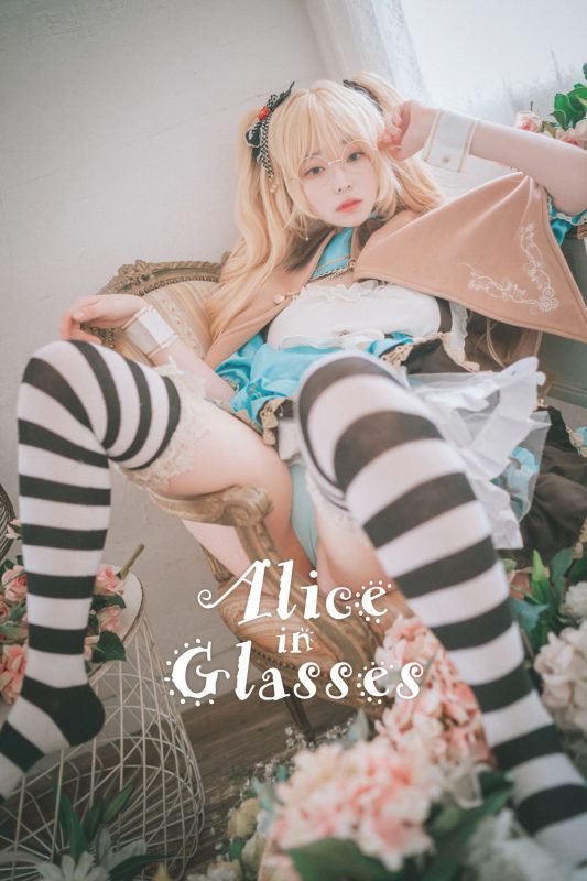 Bambi(밤비) No.001-Alice in Glasses [49P]-Zos次元社