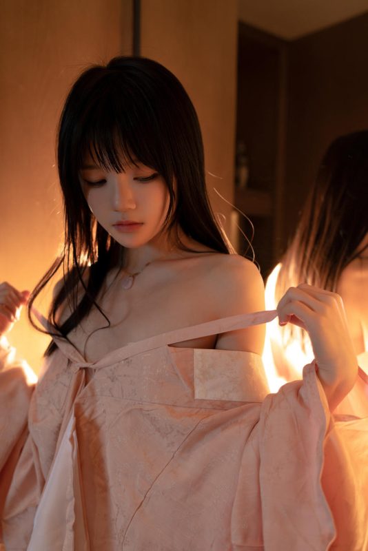 桜桃喵 No.212 – 拢花 [23P]-Zos次元社