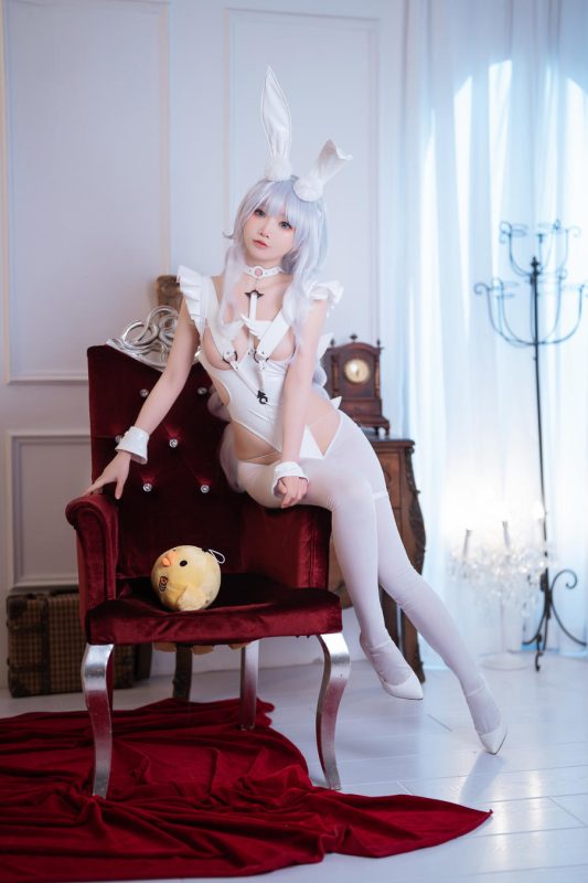 面饼仙儿 No.144 – 碧蓝航线 恶毒兔女郎 [16P]-Zos次元社