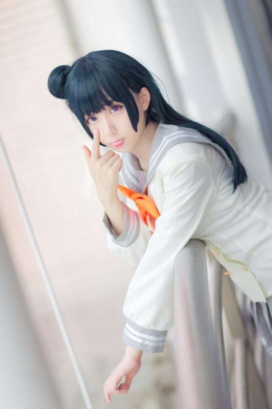 浅野菌子 No.009-LoveLive Sunshine 津岛善子 [23P]-Zos次元社