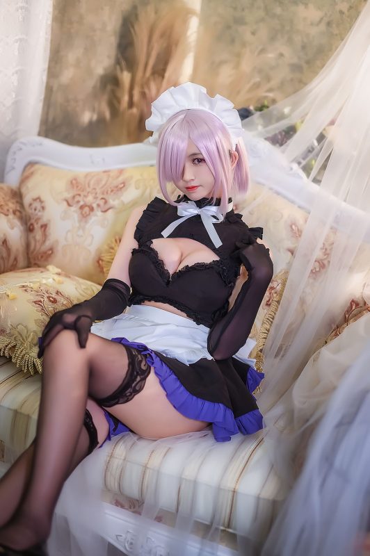 鳗鱼霏儿 No.042-玛修 女仆 [12P]-Zos次元社