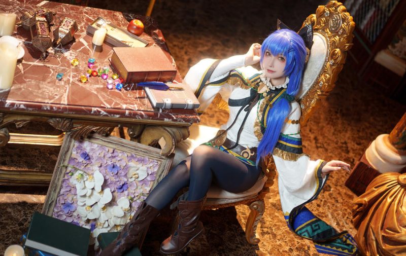 一千只猫薄禾 No.014 – 魔女 安洁 [17P]-Zos次元社