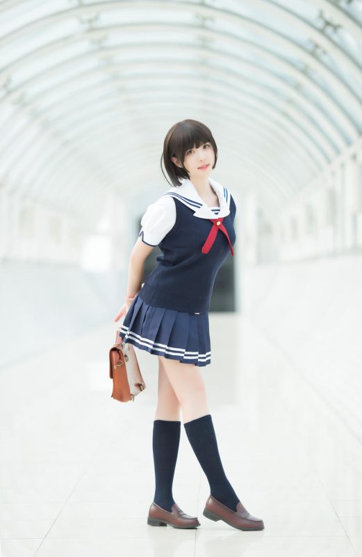 闪月半 No.006-夏季制服 [9P]-Zos次元社