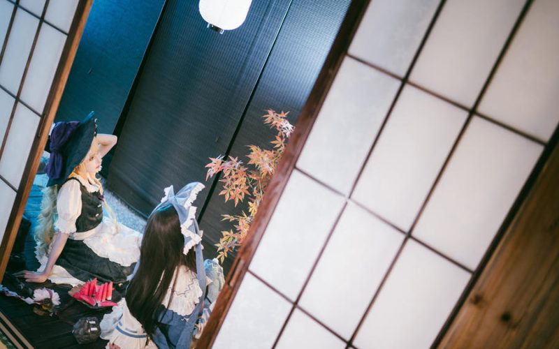 腥味猫罐 No.001 – 魔理沙 青灵梦 (&渡边芥子) [15P]-Zos次元社