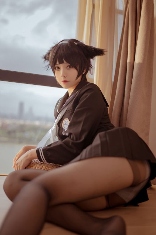 小野妹子w No.038-小野-校服-&前羽 [29P]-Zos次元社