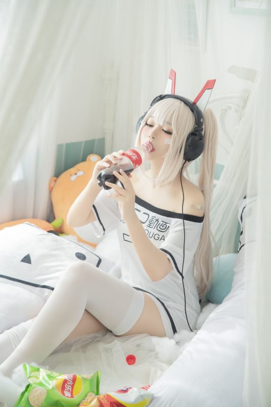 黑猫猫 No.016-肥宅凌波 [19P]-Zos次元社