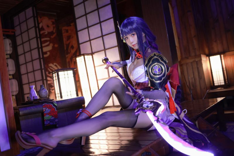 水淼aqua No.101-雷电将军 [130P]-Zos次元社