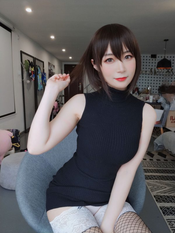 白银81 No.009-黑色包臀裙 [35P 2V]-Zos次元社