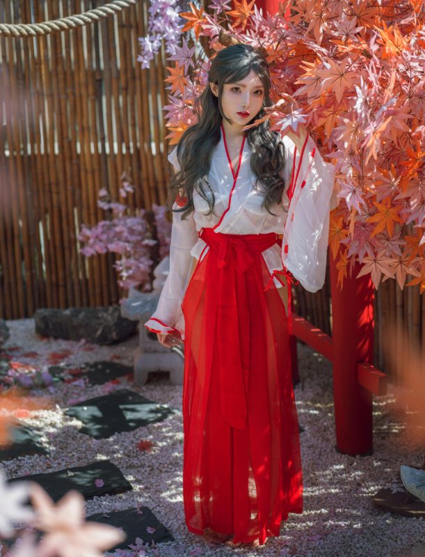 秋和柯基 No.106 – 汤池巫女 [53P 1V]-Zos次元社