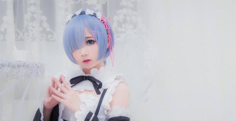 楚楚子w No.012-RE从零开始的异世界生活 双子蕾姆拉姆 [18P]-Zos次元社