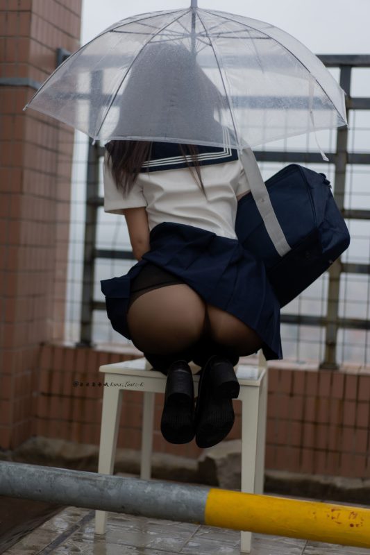 柒柒要乖哦 No.005-天台学姐 [80P 1V]-Zos次元社