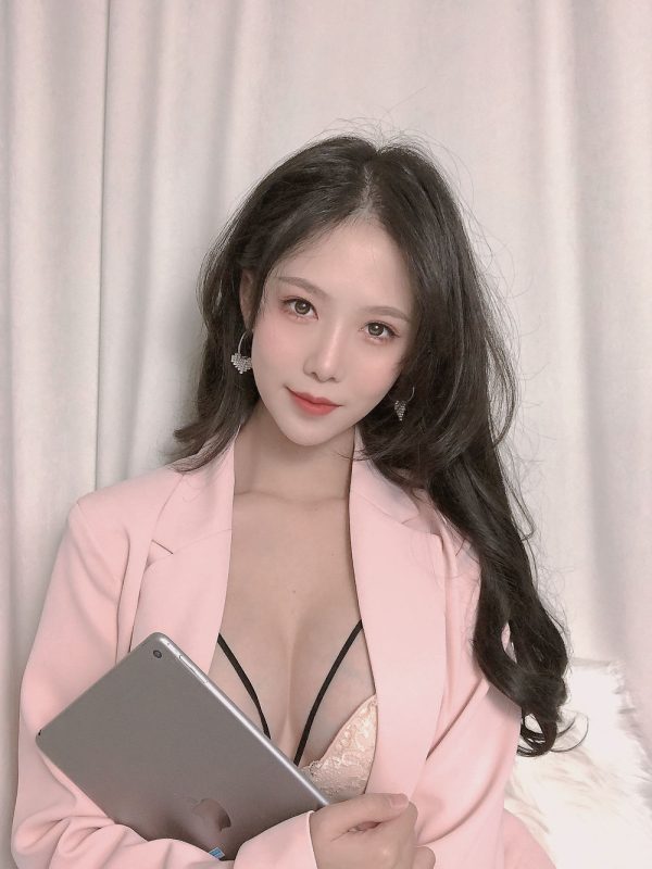 抖娘-利世 No.054-粉色西装 [26P]-Zos次元社