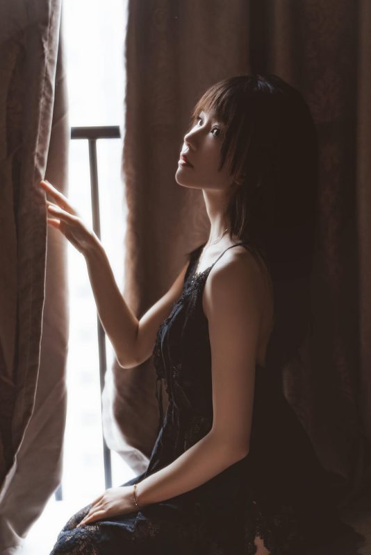 桜桃喵 No.226 – 黑 [21P]-Zos次元社