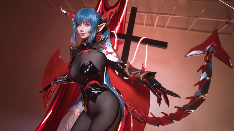 rioko凉凉子 No.123 – 碧蓝航线 雷根斯堡 [40P]-Zos次元社