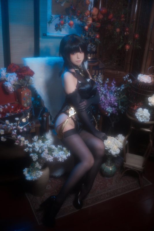 Quan冉有点饿 No.027 – 碧蓝航线 镇海 旗袍 [44P]-Zos次元社