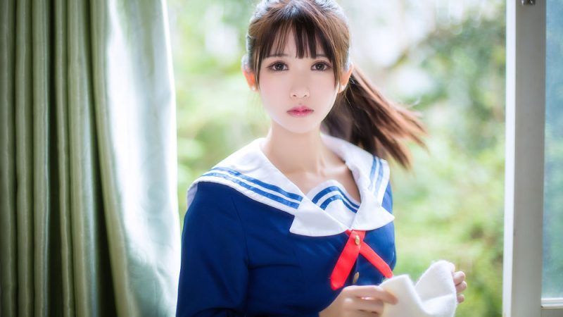 鳗鱼霏儿 No.059-圣人惠 校服 [8P]-Zos次元社