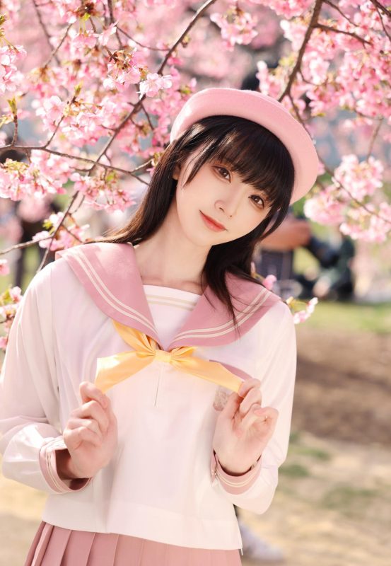 Kitaro_绮太郎 No.077 – 樱花 [18P]-Zos次元社