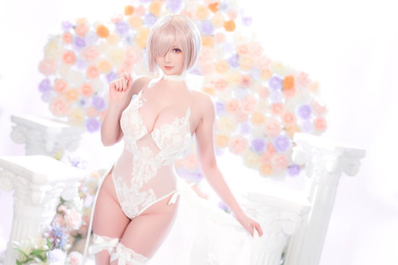 星之迟迟 (Kokuhui) No.176-2023年03月计划C FGO 玛修婚纱 [78P 1V]-Zos次元社