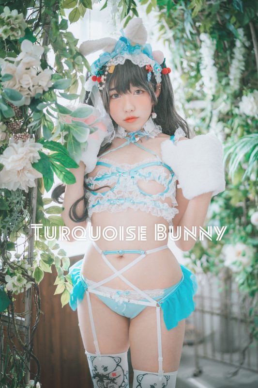 SonSon(손손) No.007-[DJAWA] Turquoise_Bunny [51P]-Zos次元社