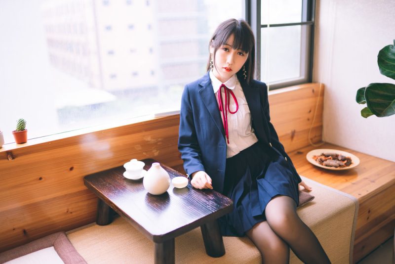 不呆猫 No.023-校服JK [64P 4V]-Zos次元社