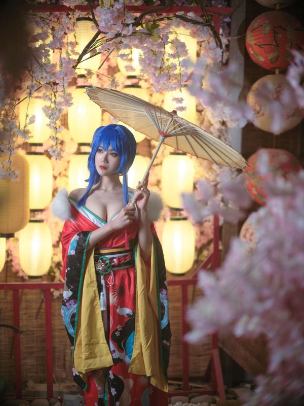 一米八的大梨子 No.023 – 碧蓝航线 圣路易斯 和服 [18P]-Zos次元社