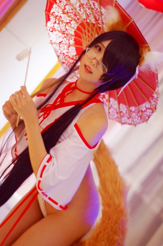 曉美媽 No.002-狐巫女 [30P]-Zos次元社