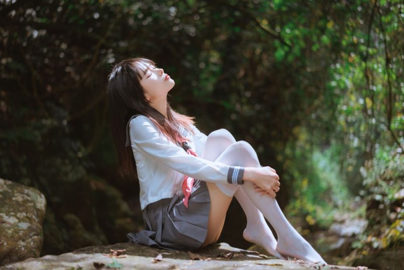 萌芽儿o0 No.019-小溪JK百合 &请叫我若生 [93P]-Zos次元社