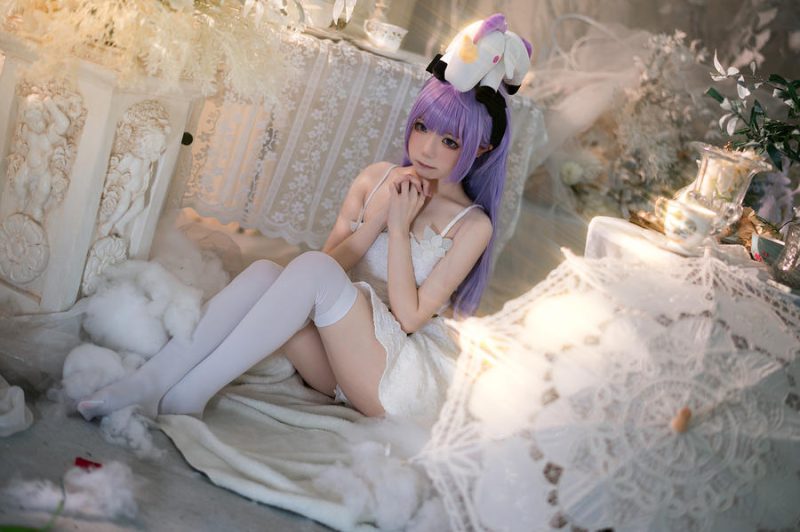 铁打萌萌_moi(王胖胖u) No.012 – 独角兽睡衣 [11P]-Zos次元社