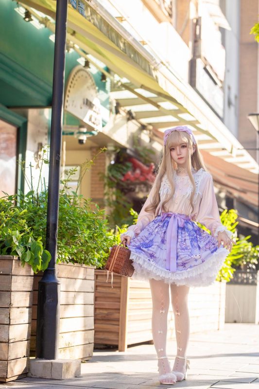 楚楚子w No.076-洛丽塔 小偶像打歌服2 [11P]-Zos次元社