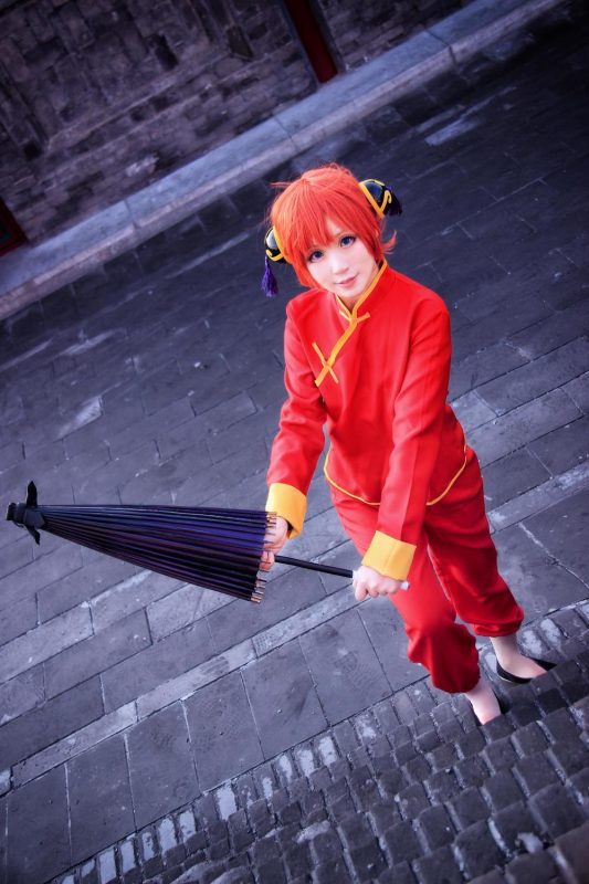 汐兔子 No.006-银魂 神乐 [12P]-Zos次元社