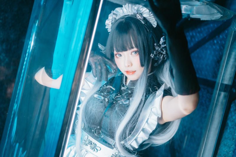 ElyEE子 No.087 – 赛博女仆 Melanite黑榴石 [30P]-Zos次元社