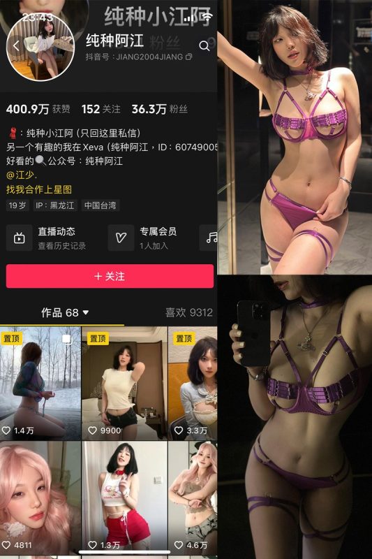 纯种阿江 – 微密圈写真&视频合集-御姐部落