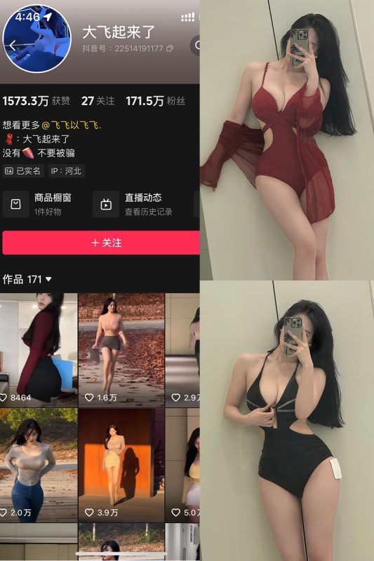 大飞起来了(飞飞以飞飞) – 微密圈写真&视频合集-御姐部落