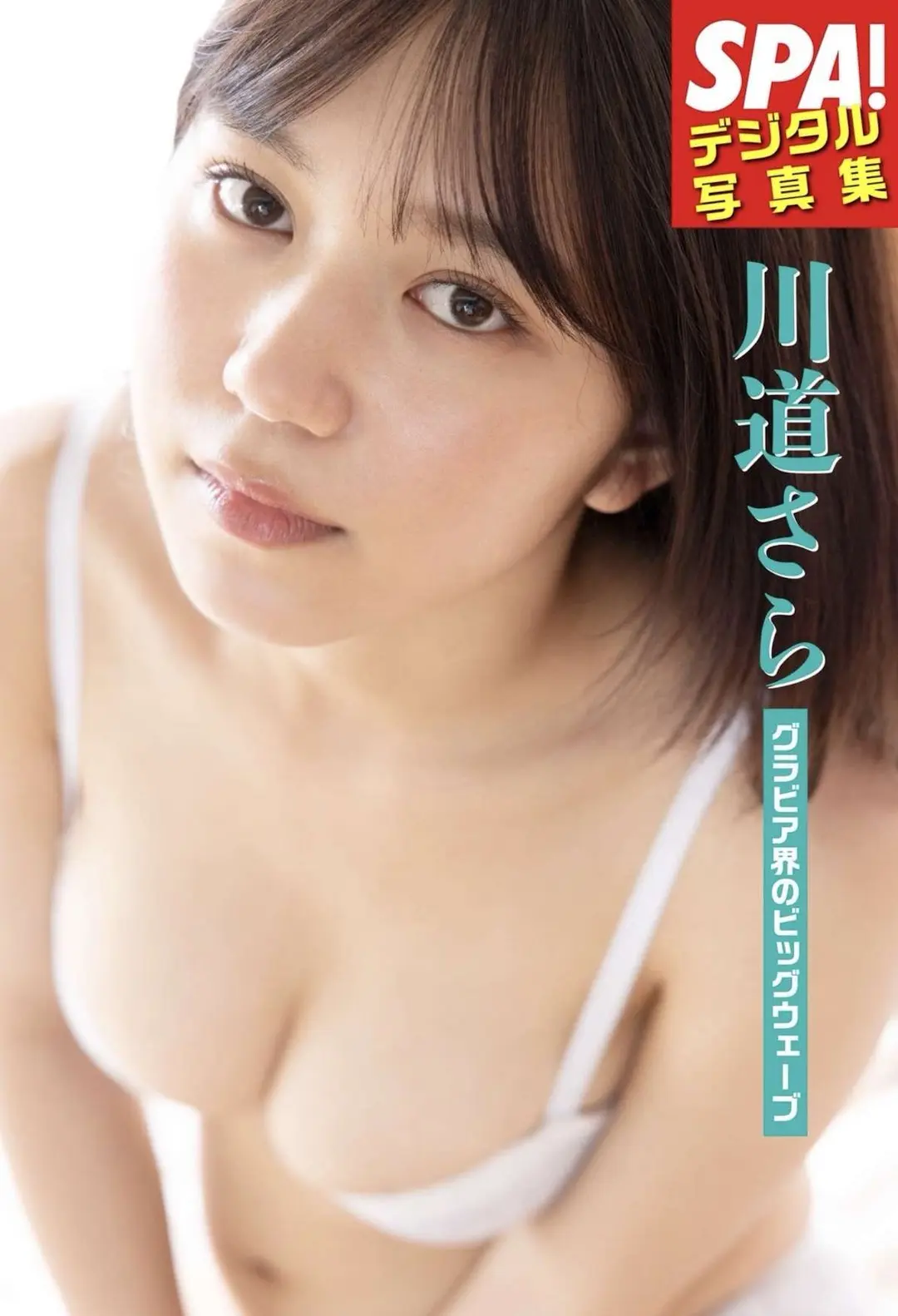 Kawamichi Sara (川道さら) – グラビア界のビッグウェーブ SPA！デジタル写真集 29P