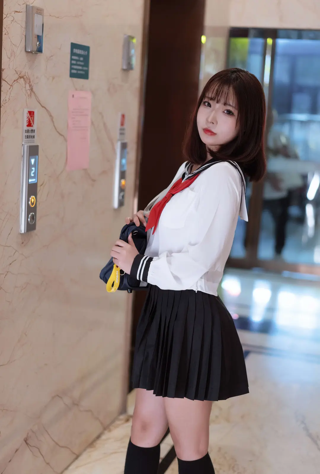 yuuhui玉汇 – 约会我的女学生 101P