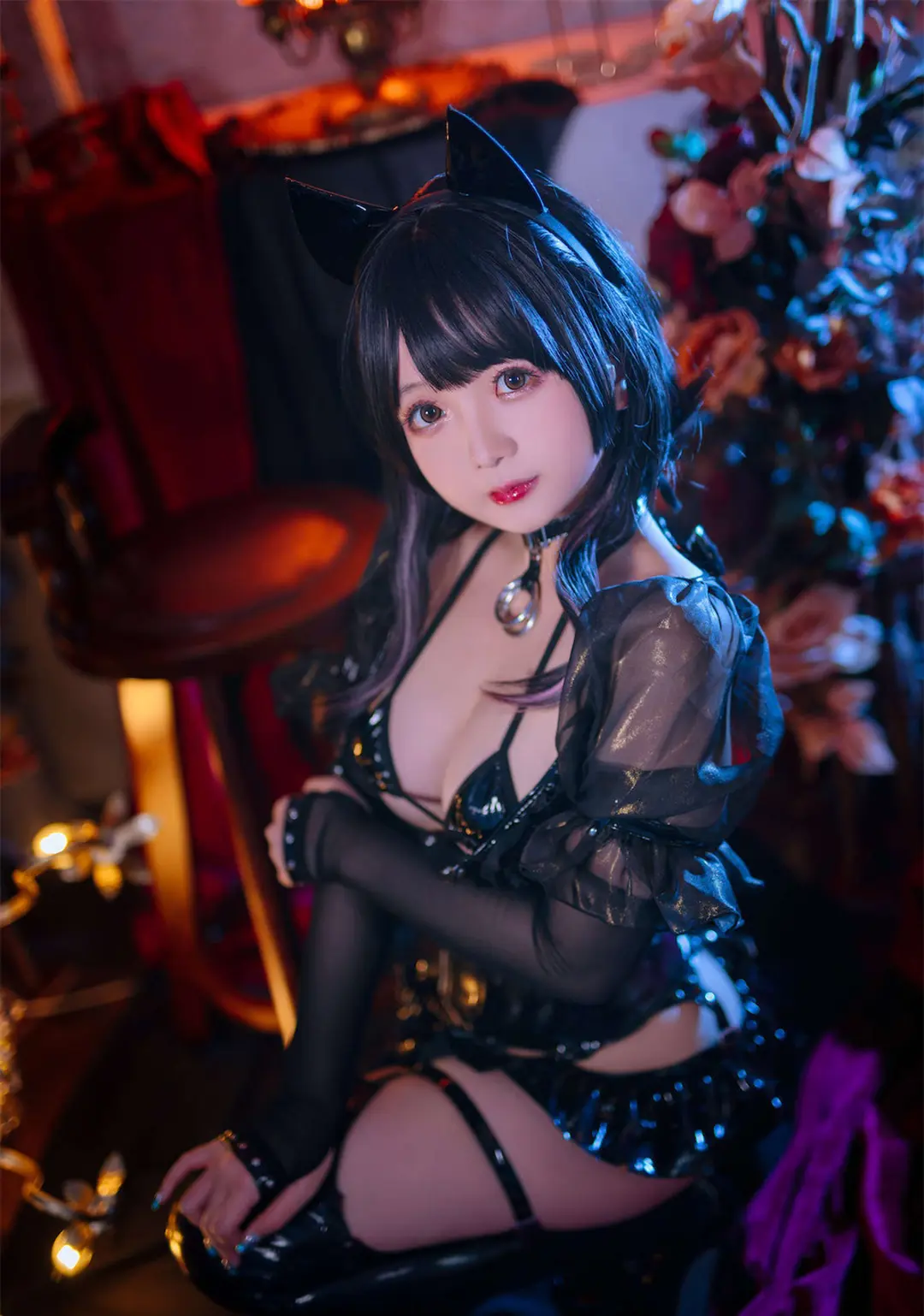日奈娇 – 皮衣系列 猫猫领域 123P