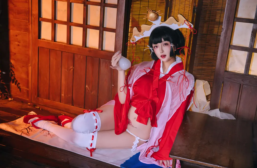 日奈娇 – 辉夜巫女 130P