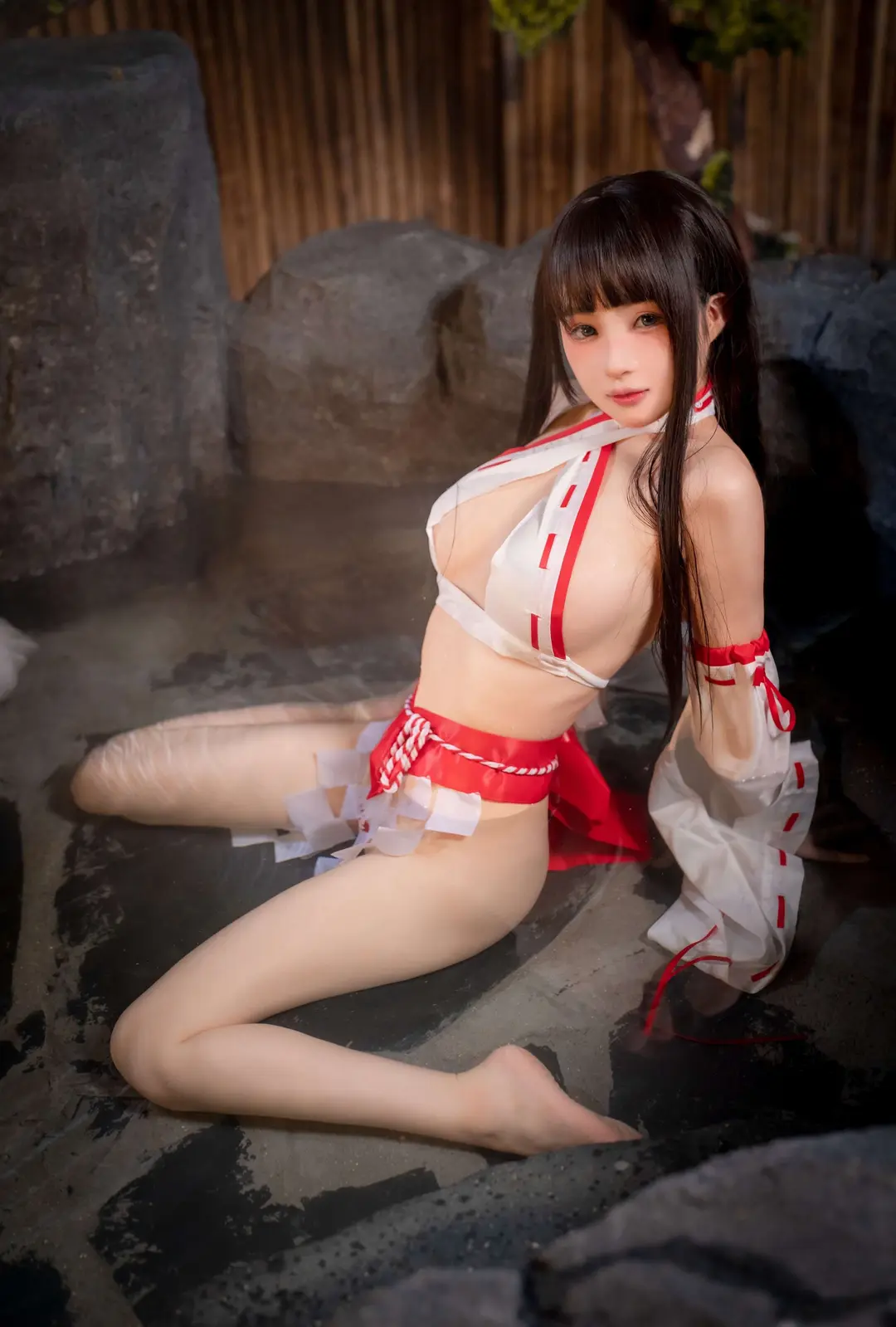 桜井宁宁 – 圣洁巫女 61P