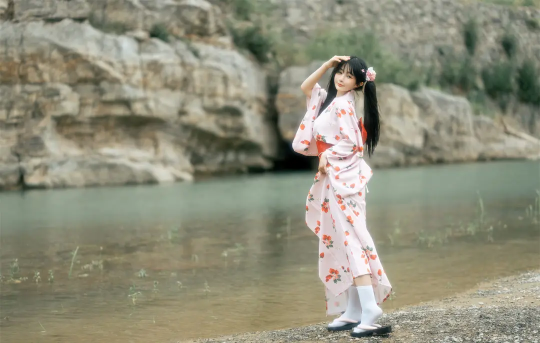 桜井宁宁 – partme会员 浴衣 （枪版） 76P